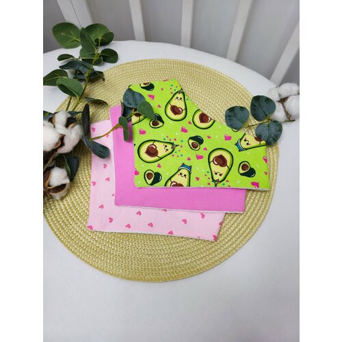 Набор нагрудников непромокаемых, 3 шт 