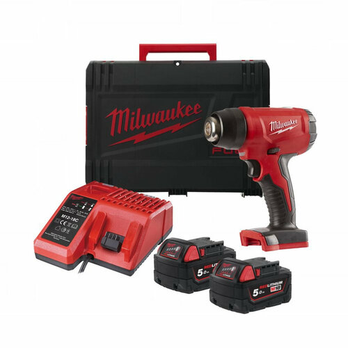 Аккумуляторный строительный фен Milwaukee M18 BHG-502C 4933459772 57000₽