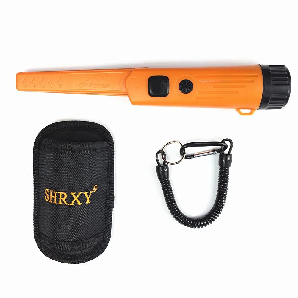 Модернизированный Профессиональный точечный ручной металлоискатель SHRXY TRX GP-pointer2, водонепроницаемый статический Регулируемый точечный указатель, original — фото 1