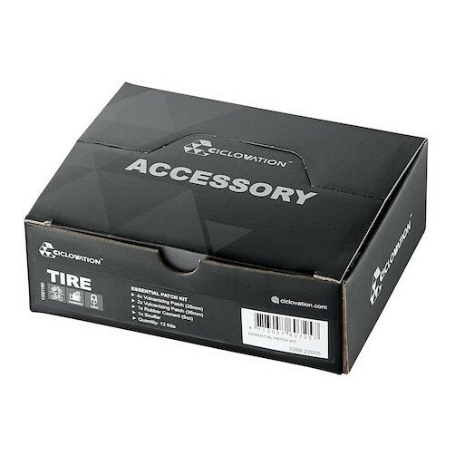 Ремкомплект для камер Ciclovation Essential Patch Kit Black (1 комплект)