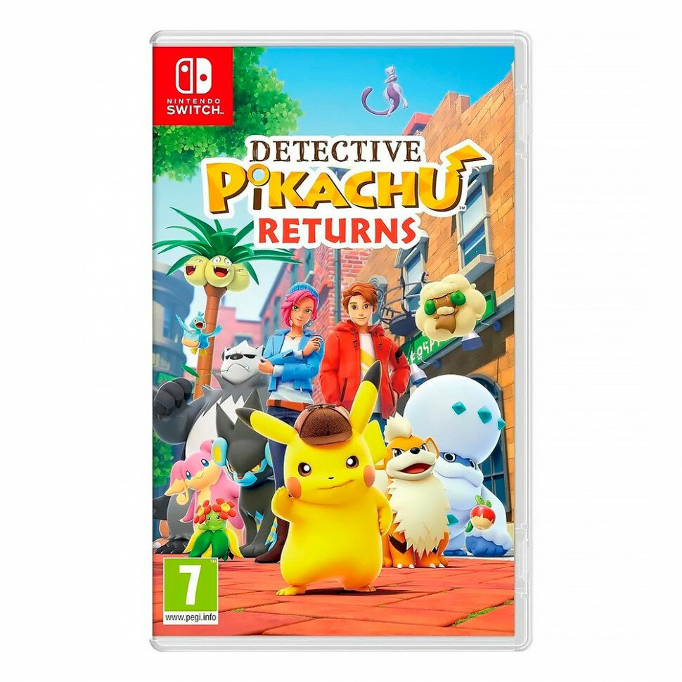 Игра Detective Pikachu Returns для Nintendo Switch (Английская версия)