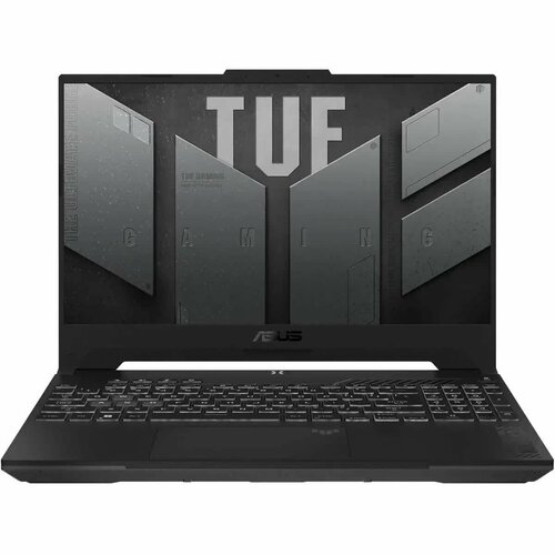 156 Ноутбук ASUS TUF Gaming A15 FA507NV-LP025 AMD Ryzen 5 7535HS 33 ГГц RAM 16 ГБ SSD 512 ГБ NVIDIA GeForce RTX 4060 для ноутбуков 8 Гб Без системы 90NR0E85-M008K0 серый 142885₽