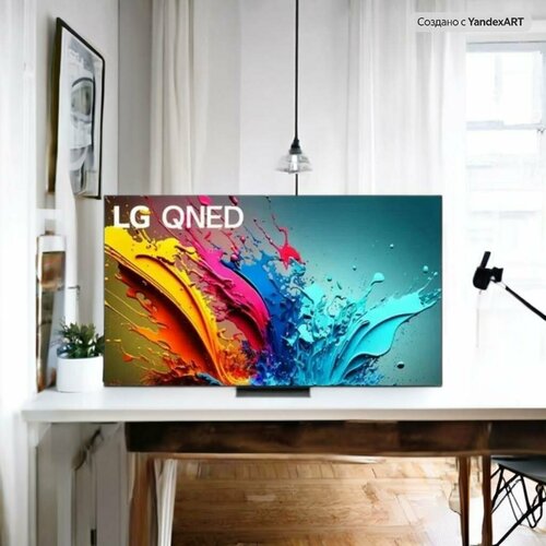 Телевизор LG QLED 75QNED86T6A Пульт Алиса Официальная гарантия производителя в России 142890₽