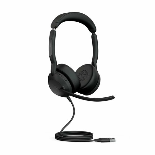 Проводная гарнитура наушники Jabra Evolve2 50 USB-A MS Stereo black черный 25089-999-999 17490₽