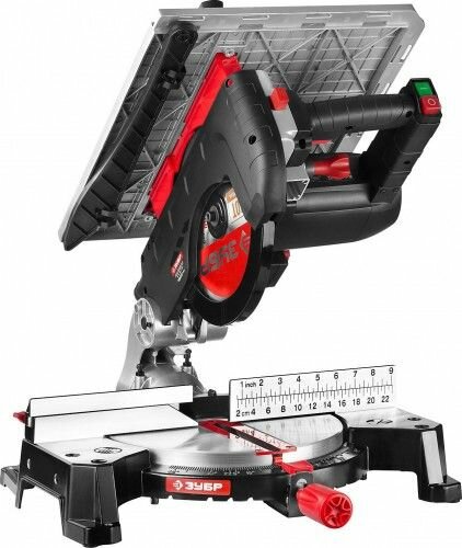 ЗУБР ЗПТК-255-1800 пила торцовочная комбинированная d 250 х 30 мм 1800 Вт ЗПТК-255-1800