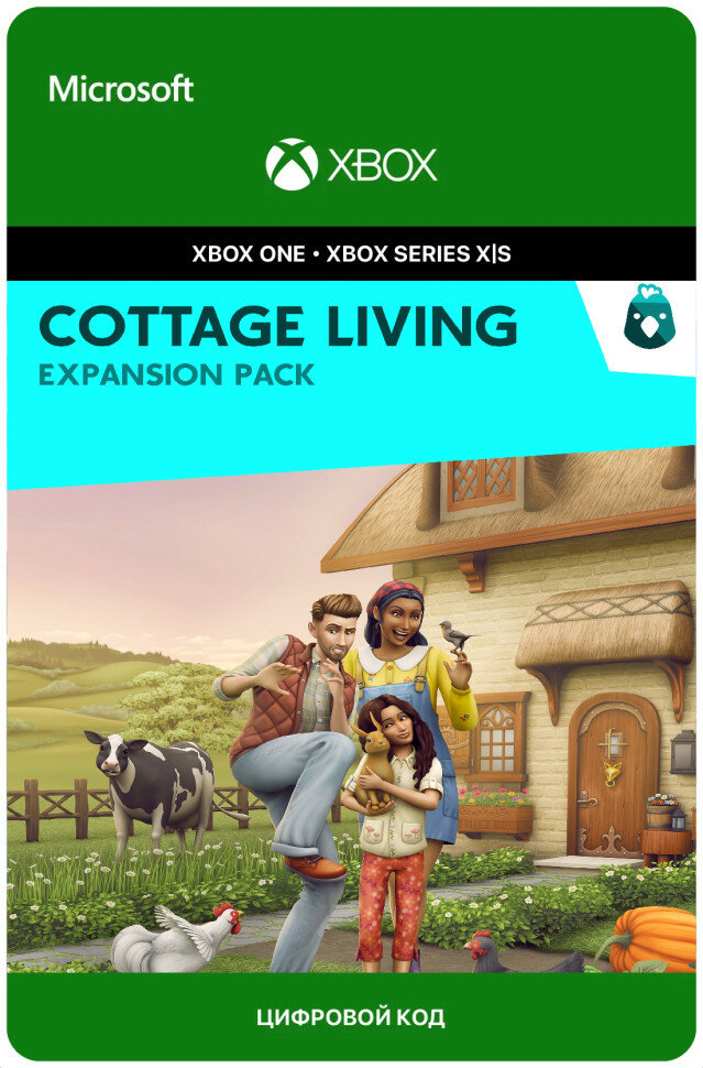 Дополнение THE SIMS™4 COTTAGE LIVING (DLC) для Xbox One/Series X|S (Турция), электронный ключ