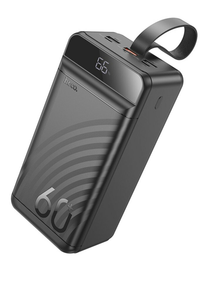 Аккумулятор Hoco J123C Element 22.5W 60000mAh черный