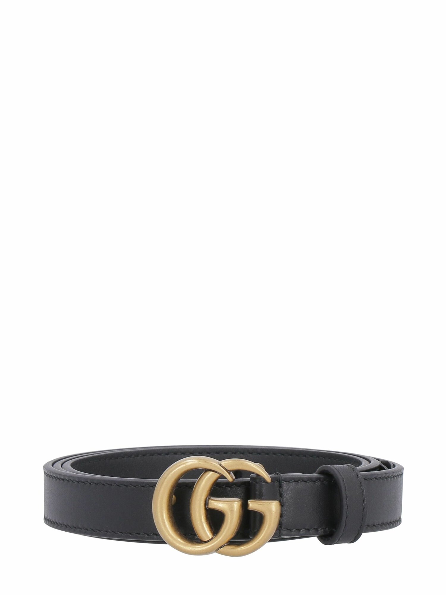 Gucci - Кожаный ремень с...