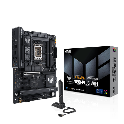 Материнская плата ASUS TUF Gaming Z890 PLUS с Wi-Fi форм-фактор ATX сокет LGA 1851 46300₽
