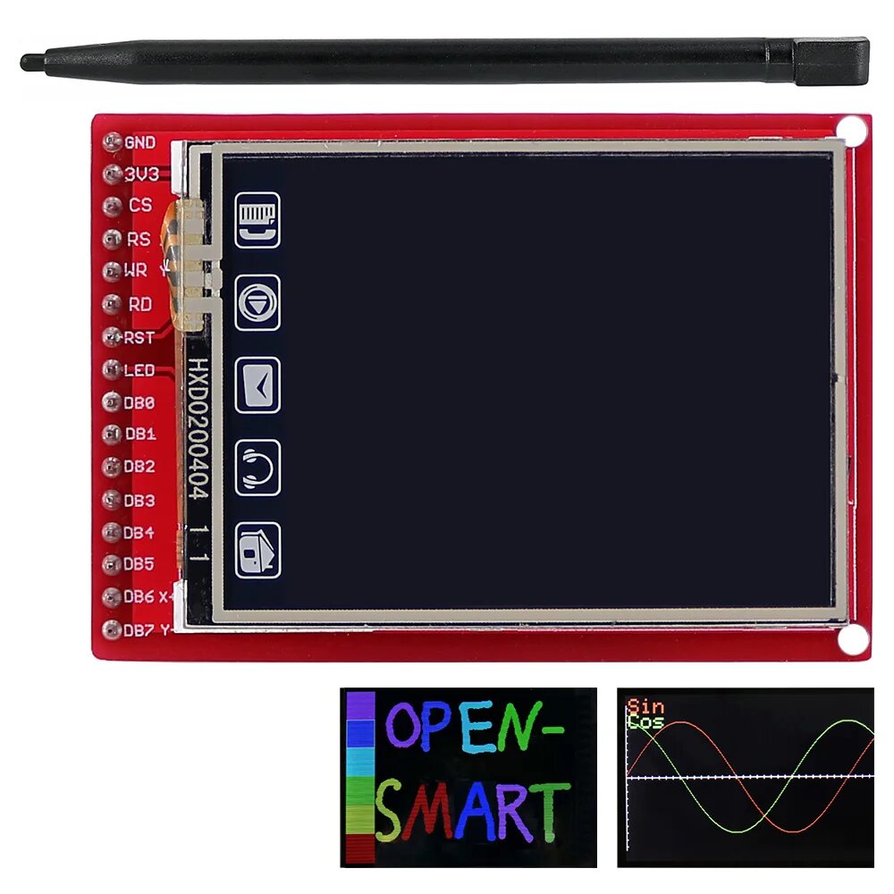 OPEN-SMART 2.0 дюймовый сенсорный TFT LCD экран для Arduino