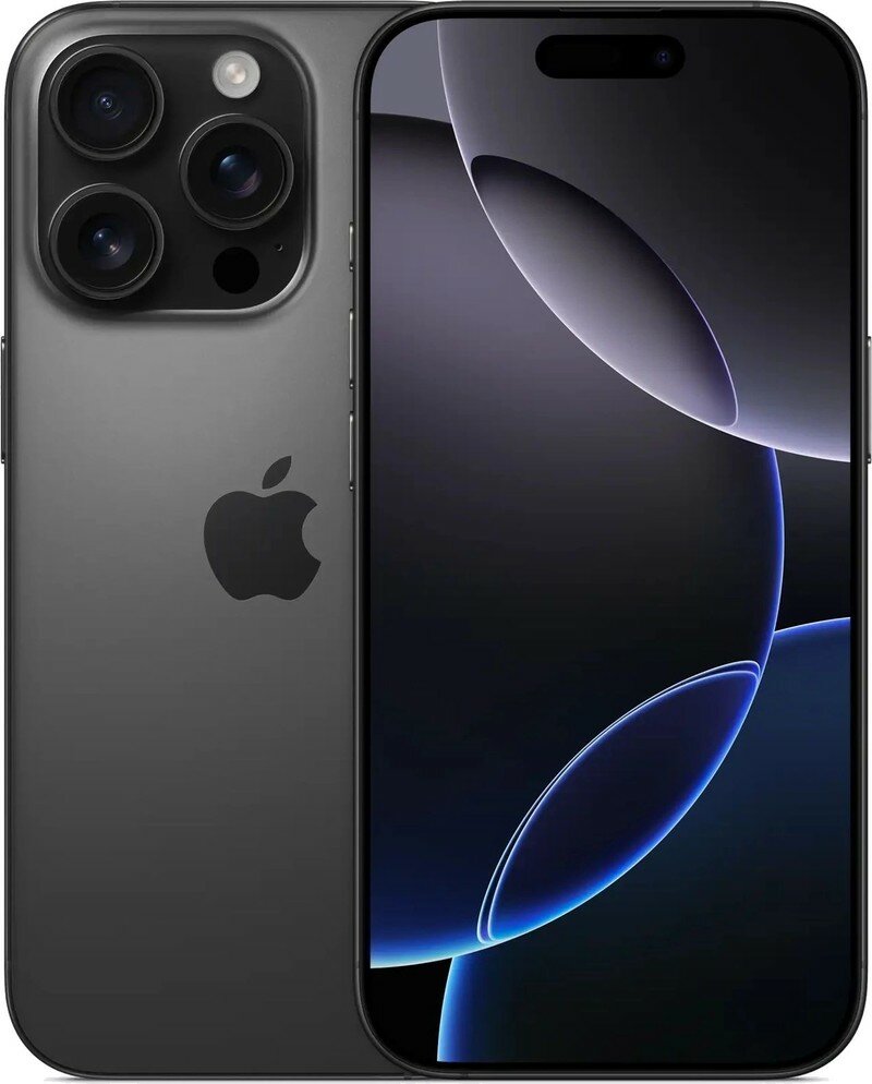 Смартфон Apple iPhone 16 Pro 256Gb A3292 черный титан