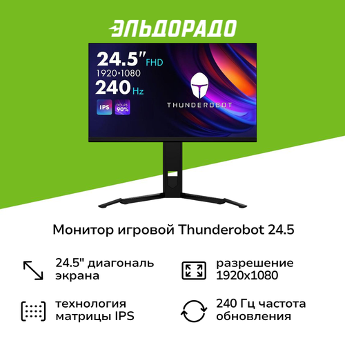 Монитор игровой Thunderobot LF25F240L JT00ED00KRU 23999₽