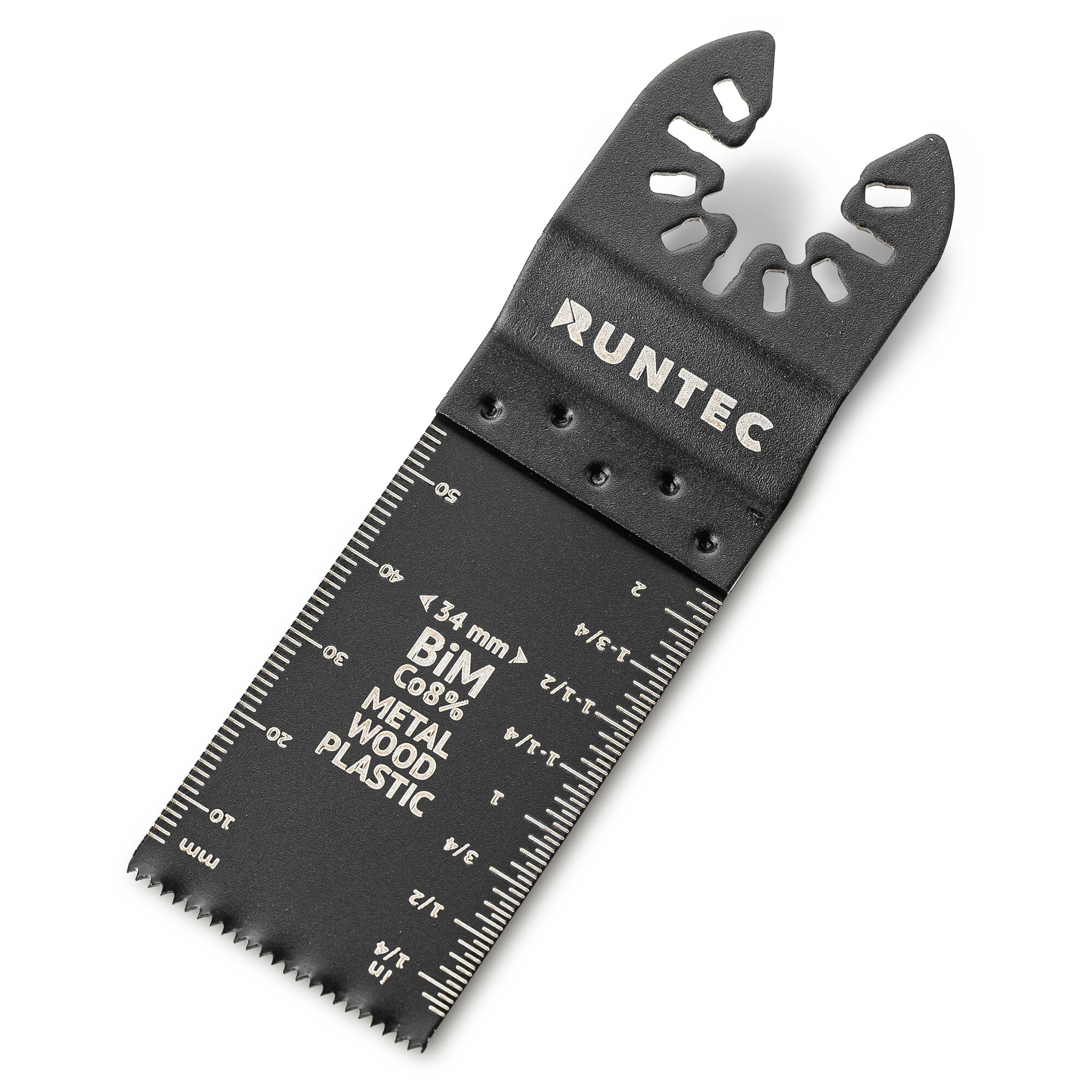 Насадки Для Многофункционального Инструмента RUNTEC RT-OCB34x55 Насадка для МФИ (реноватора) RUNTEC BiM пильная прямая 34x55 мм по дереву, пластику и металлу