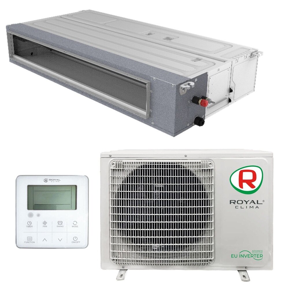 Полупромышленная сплит-система канального типа ROYAL CLIMA COMPETENZA DC INVERTER (CO-D 18HNDI/CO-E 18HNDI)
