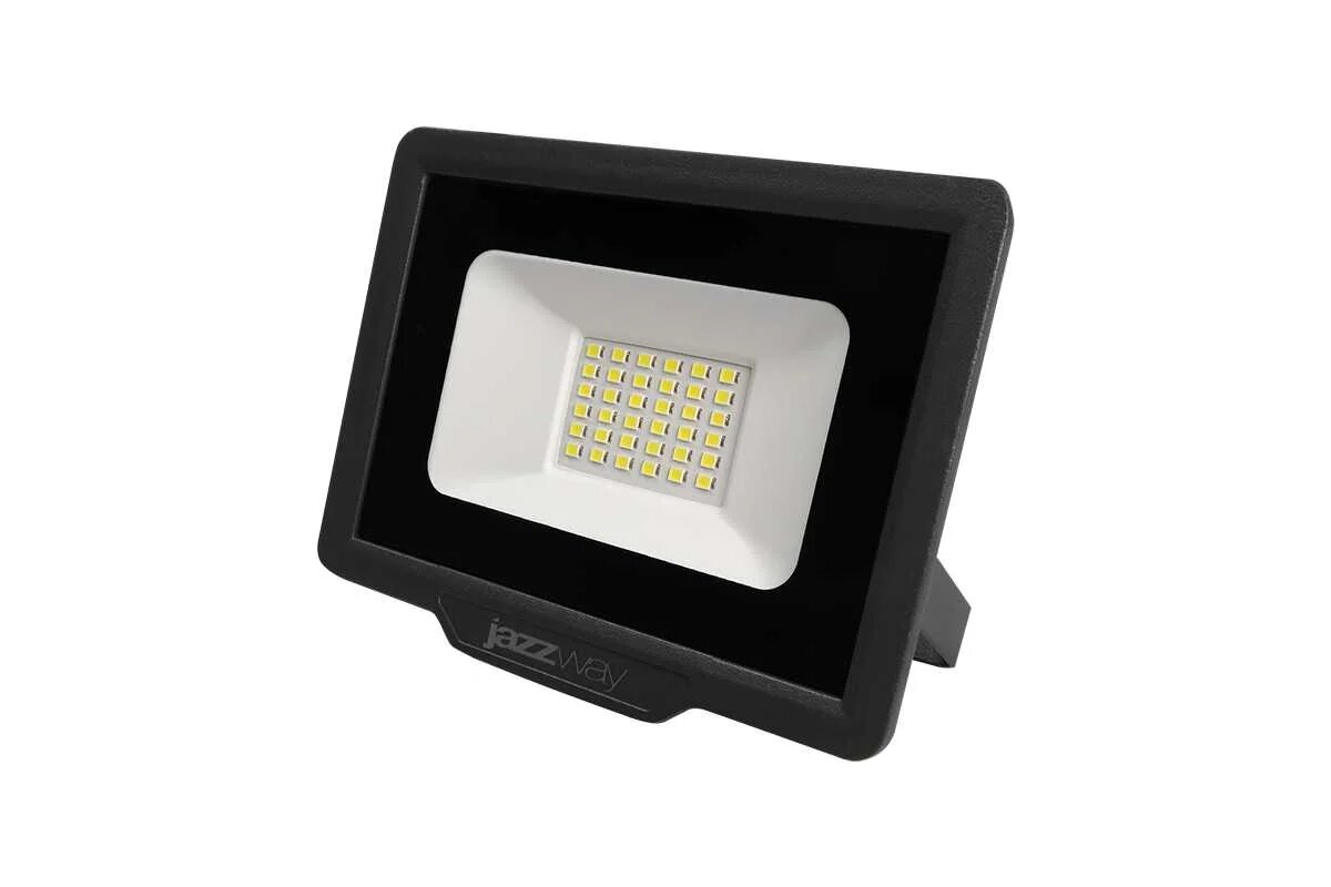 Прожектор светодиодный PFL-C3 30Вт 6500К IP65 ДО закален. прозр. стекло JazzWay 5023567A