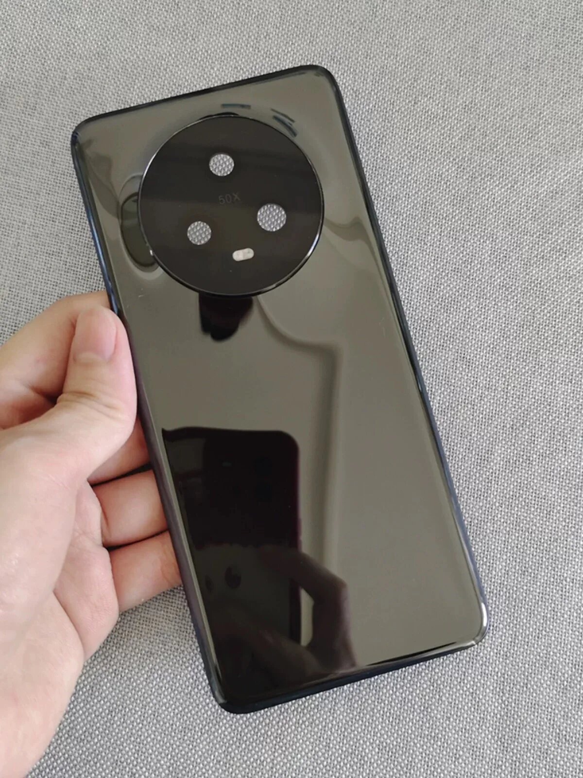 Оригинальная задняя крышка батарейного отсека класса А для Honor Magic5 Magic 5, Magic 5 Black