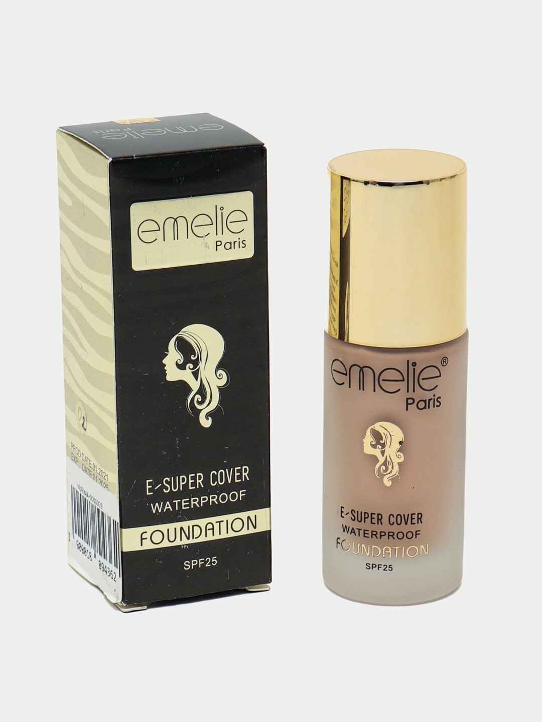 Тональный крем Emelie Paris с SPF25 — ровный тон, защита и уход в одном флаконе