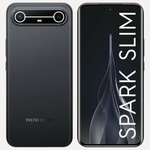 Изображение товара 6.78" Смартфон Tecno SPARK Slim 8/256 ГБ, AMOLED, NFC, 4G, 5160 мА*ч, черный