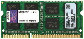 Лучшие Оперативная память Kingston DDR3 4 Гб 1600 МГц