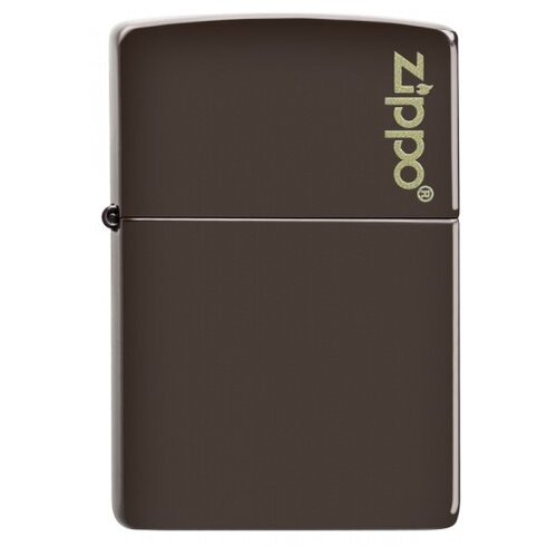 Zippo Classic зажигалка бензиновая Classic Brown Zippo Logo 60 мл 56.7 г zippo classic зажигалка бензиновая herringbone sweep 1 шт 60 мл 56 7 г