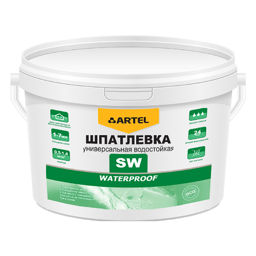 Шпатлевка ARTEL SW-01, 3 кг