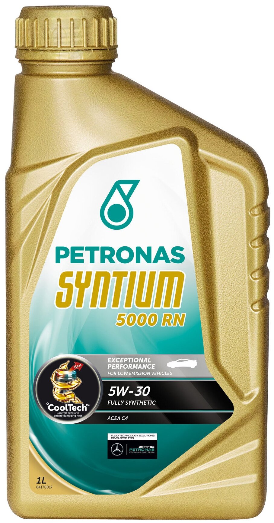 Синтетическое моторное масло Petronas Syntium 5000 RN 5W30