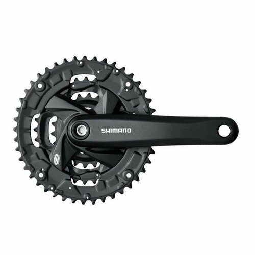 Шатуны Shimano Altus FC-MT101, 170 мм, квадрат, 44/32/22, без защиты