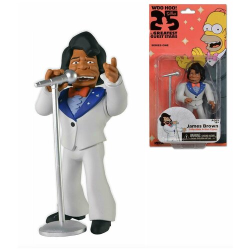 Фигурка Джеймс Браун серия 1 Симпсоны 25-летие NECA The Simpsons 25th Anniversary Series 1 James Brown