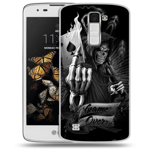 фото Дизайнерский пластиковый чехол для lg k8 100gadgets