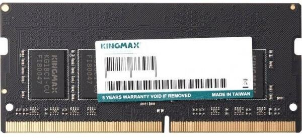 Память DDR4 4Gb 2666MHz Kingmax KM-SD4-2666-4GS RTL PC4-21300 CL19 SO-DIMM 260-pin 1.2В dual rank