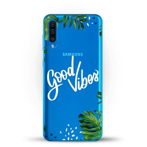 фото Силиконовый чехол good vibes на samsung galaxy a50s andy & paul