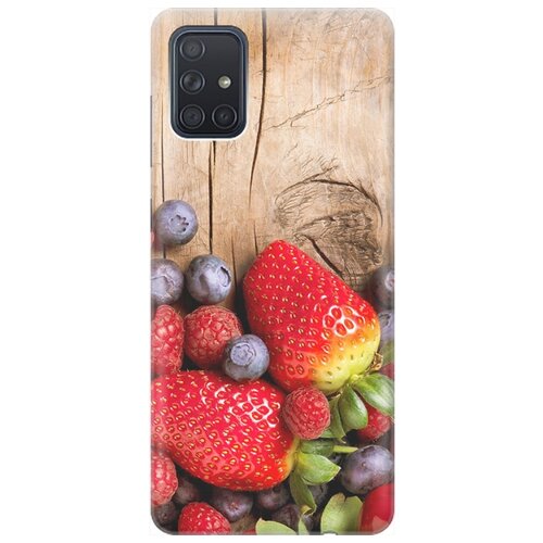 фото Ультратонкий силиконовый чехол-накладка для samsung galaxy a71 с принтом gosso