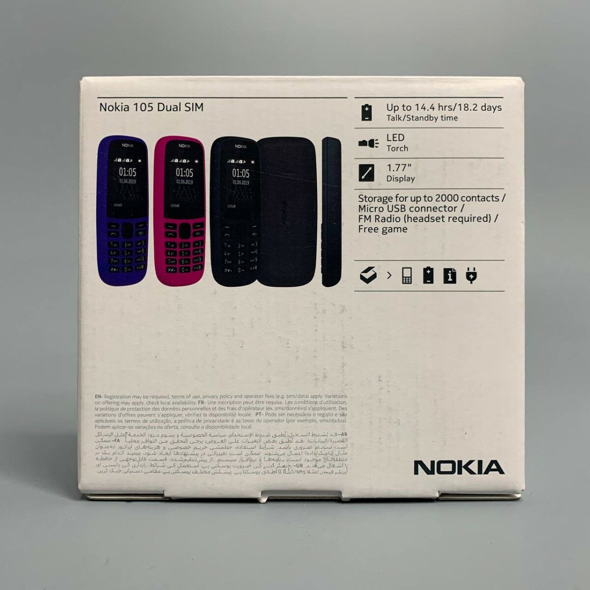 Телефон Nokia 105 DS (2019)