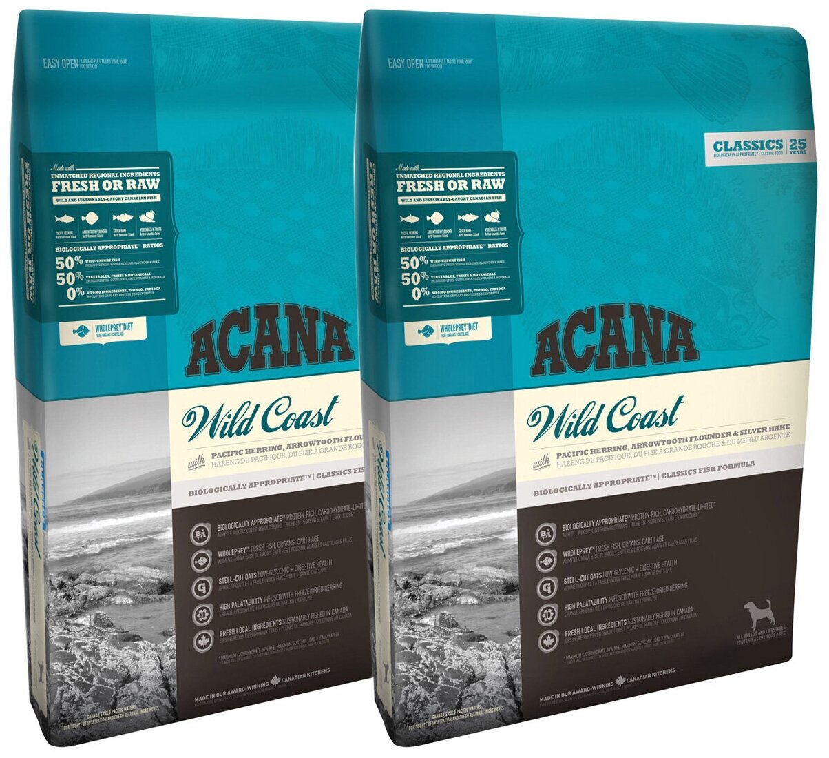 Acana wild coast dog clearance food