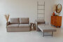 Комплект мягкой мебели диван кровать и раскладное кресло кровать Brendoss 802 цвет бежевый