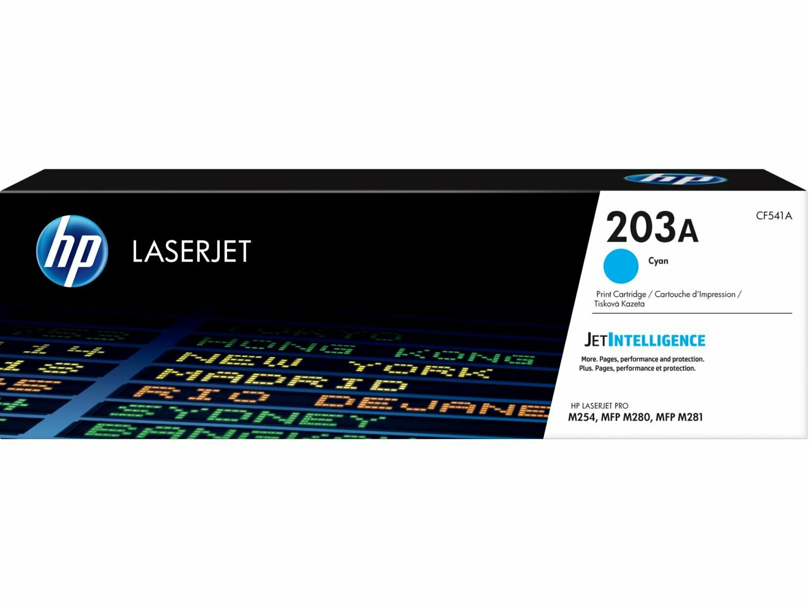 Картридж для лазерного принтера HP 203A Cyan (CF541A)