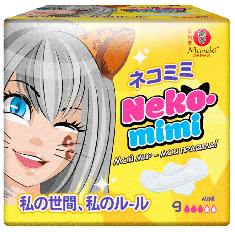 Maneki прокладки Neko-Mimi 3 капли
