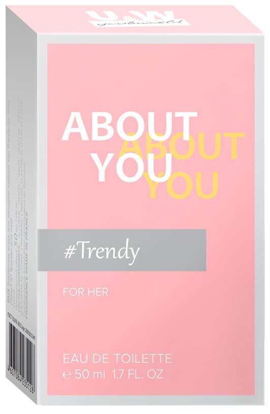 About You Trendy for her, Эбаут Ю Тренди для неё, туалетная вода женская, парфюм женский, духи женские, фруктовый, арбуз,
