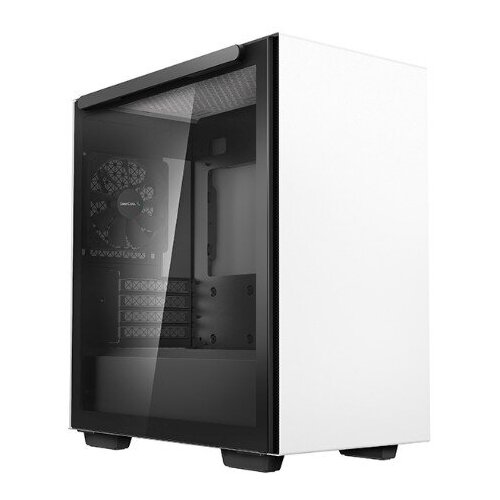 Deepcool Корпус Deepcool MACUBE 110 BK mATX, Black, Боковая панель зак стекло, без БП