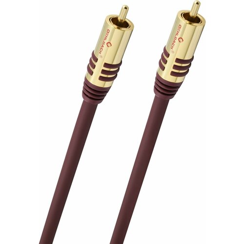 кабель для сабвуфера inakustik premium mono sub cable 3m Кабель межблочный аудио Oehlbach PERFORMANCE NF Sub-cable cinch/cinch, 3.0m mono red, D1C20533