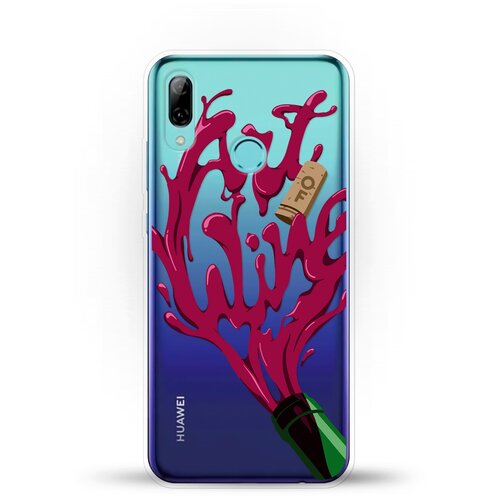 фото Силиконовый чехол art of wine на huawei p smart (2019) andy & paul