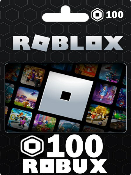 Игровая валюта для Roblox - 100 Robux / Пополнение счета Roblox на 100 Робакс / Roblox Gift Card (Россия, Беларусь)