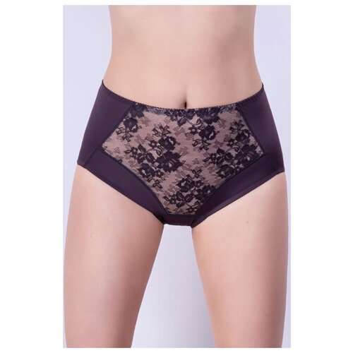 фото Milavitsa трусы слипы высокой посадки classic elegant, размер 110, эспрессо