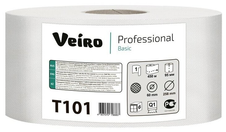     , 450 , VEIRO Professional ( T1),  6 ., Basic, T101 .