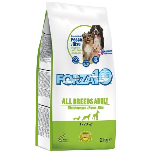 Сухой корм для собак Forza10 рыба, с рисом 1 уп. х 1 шт. х 2 кг