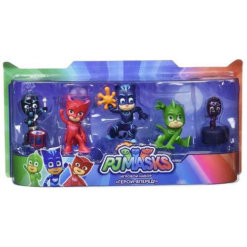 Игровой набор Intertoy PJ Masks Герои, вперед! 35349 детский игровой набор герои в масках фигурка гекко 8 см