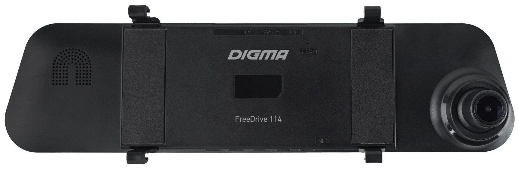 Видеорегистратор DIGMA FreeDrive 114, 2 камеры, черный