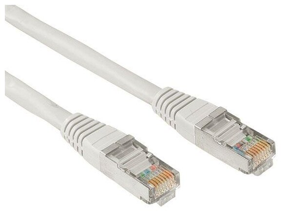 Патч-корд UTP CAT5e 10 метров 5Bites PUT50-100A RJ-45 кабель - серый