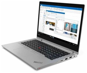 13.3" Ноутбук Lenovo ThinkPad L13 Yoga 1920x1080, Intel Core i5 10210U 1.6 ГГц, RAM 8 ГБ, DDR4, SSD 256 ГБ, Intel UHD Graphics, Windows 10 Pro, 20R50006RT, Silver