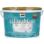 Краска акриловая Jobi Waschfest для помещений с повышенной влажностью влагостойкая моющаяся матовая - изображение
